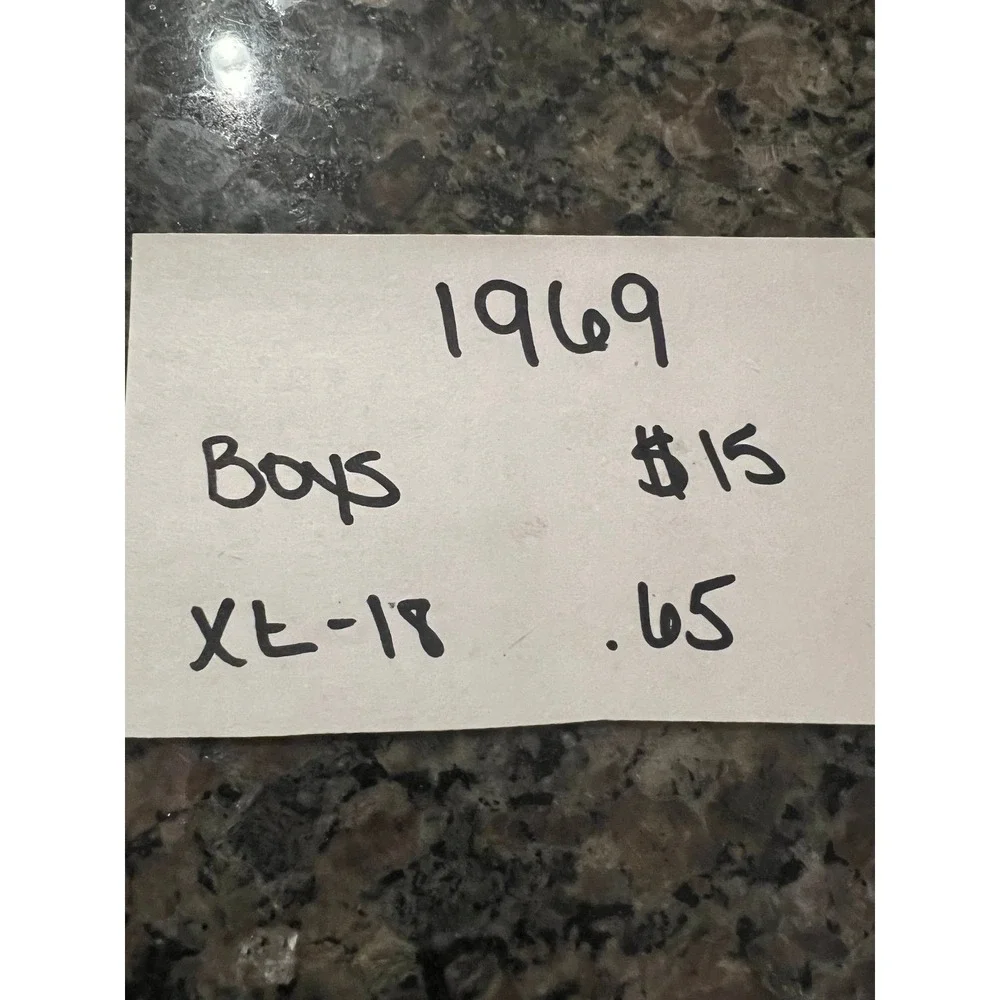 Boys size 18 shorts (1969)